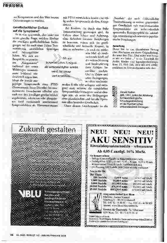Vorschauseite 4: Trauma und Lebensgeschichte