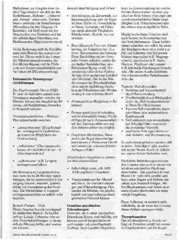 Vorschauseite 2: Psychiatrische Pflege im extramuralen Bereich