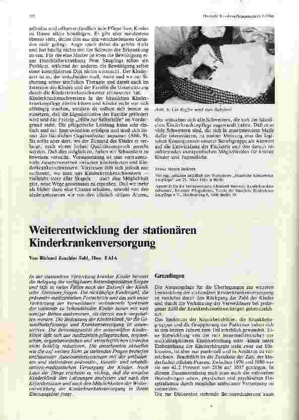 Vorschauseite 6: Häusliche Kinderkrankenpflege