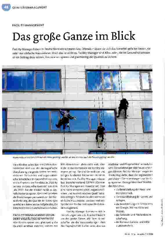 Vorschauseite 1: Das große Ganze im Blick