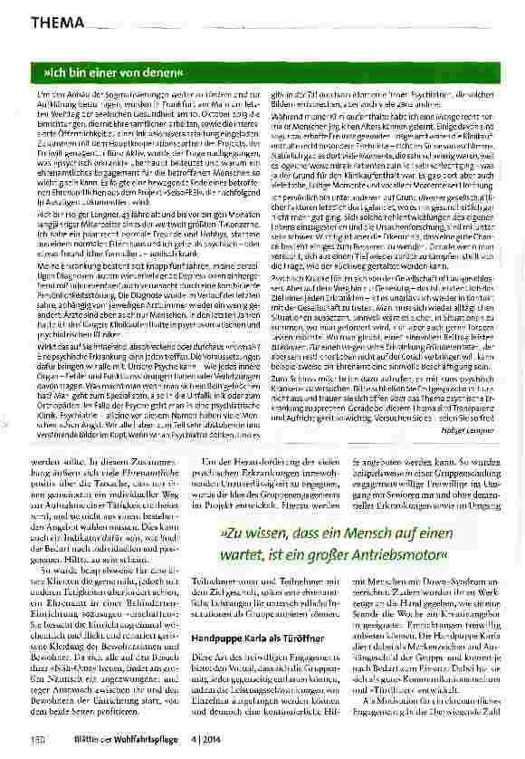 Vorschauseite 2: Anschluss gesucht