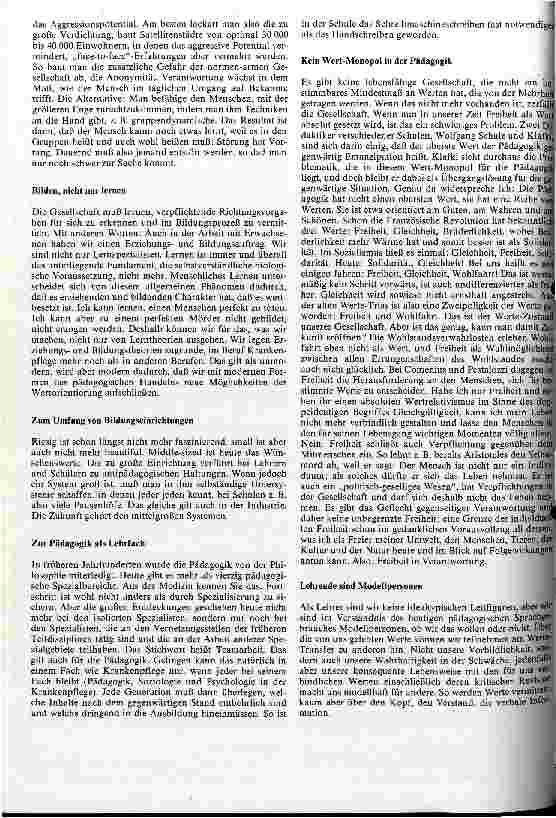 Vorschauseite 6: Pädagogisches Handeln in Geschichte und Gegenwart - aufgezeigt an Beispielen bedeutender Pädagogen