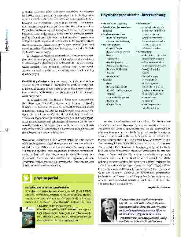 Vorschauseite 3: Kasuistik Intensivpatient Umgang mit dem bewusstlosen Patienten