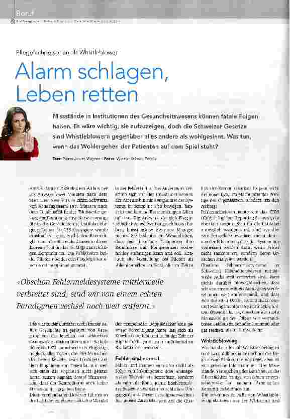 Vorschauseite 1: Alarm schlagen, Leben retten