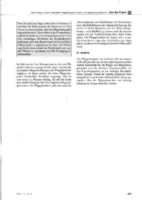 Vorschauseite 5: Pflegestützpunkte in Hessen - ein Praxisbericht aus Groß-Gerau