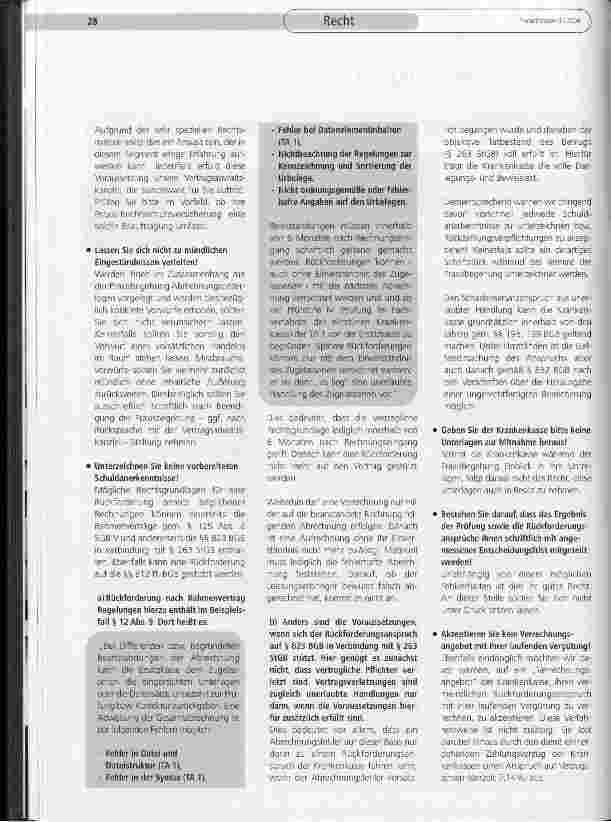 Vorschauseite 2: Praxisprüfungen durch Krankenkassen
