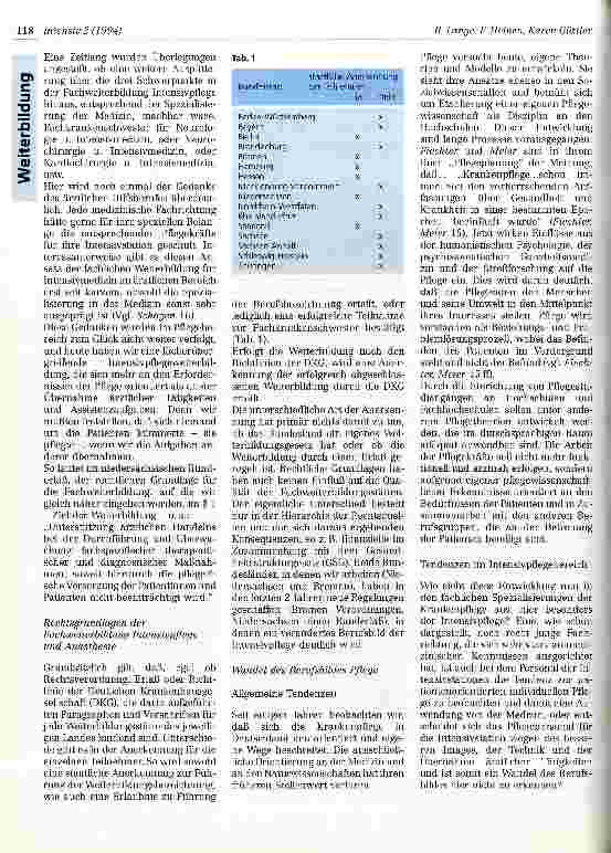 Vorschauseite 2: Fachweiterbildung Intensivpflege - Luxus oder Notwendigkeit? Vortrag