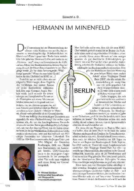 Vorschauseite 1: HERMANN IM MINENFELD
