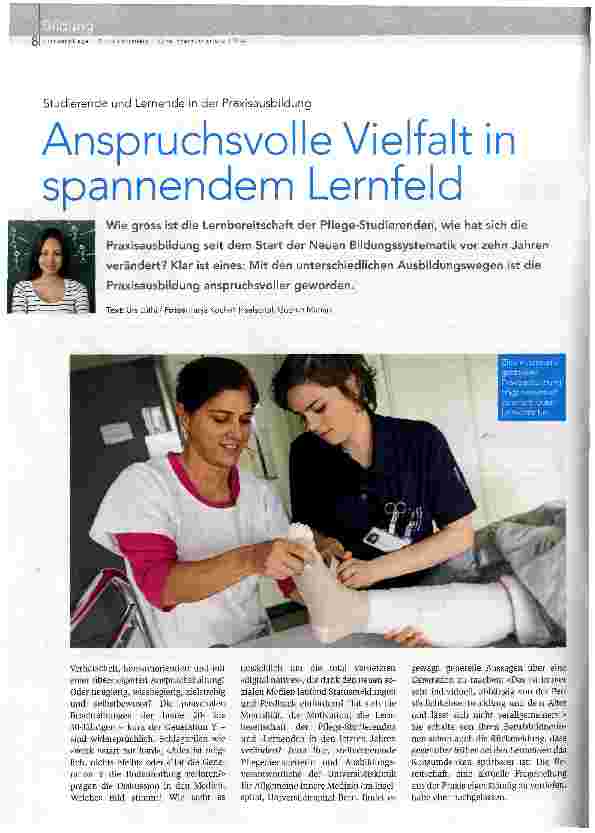 Vorschauseite 1: Anspruchsvolle Vielfalt in spannendem Lernfeld