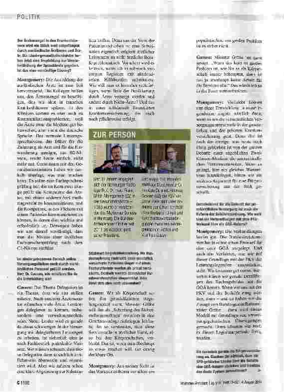 Vorschauseite 4: Wir haben hochmotivierte Arzte