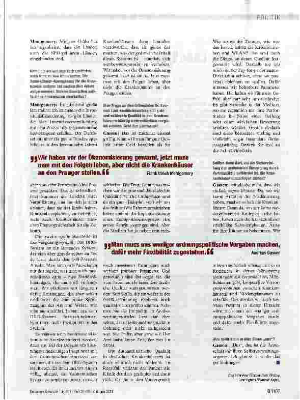 Vorschauseite 5: Wir haben hochmotivierte Arzte