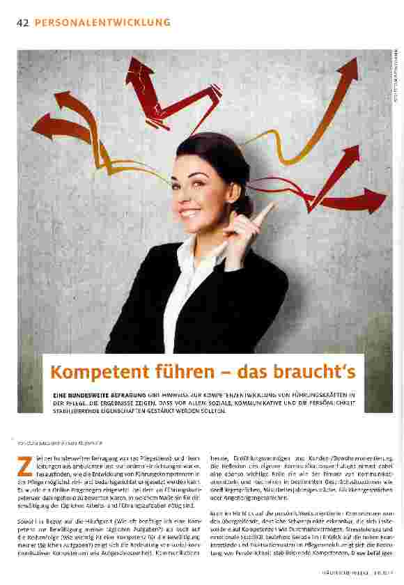 Vorschauseite 1: Kompetent führen - das brauchts