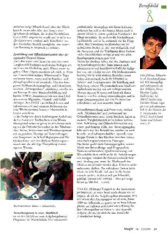 Vorschauseite 3: Professionelle Stomatherapie in der AkutklinikLernen in der Weiterbildung Stomapflege und Inkontinenz