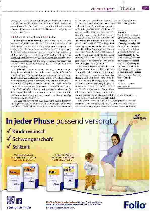 Vorschauseite 2: Hyperoxie in der Plazenta?
