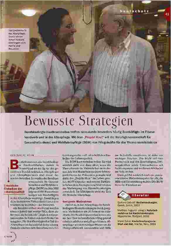 Vorschauseite 1: Bewusste Strategien