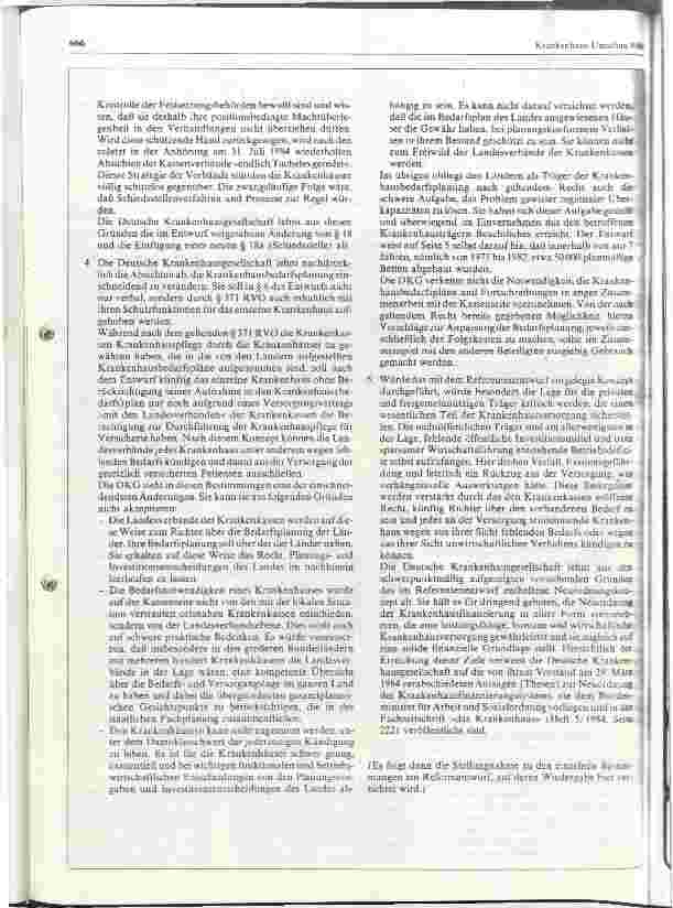 Vorschauseite 3: Stellungnahme der Deutschen Krankenhausgesellschaft (DKG) zum Referentenentwurf e. Gesetzes zur Neuordnung d. Krankenhausfinanzierung