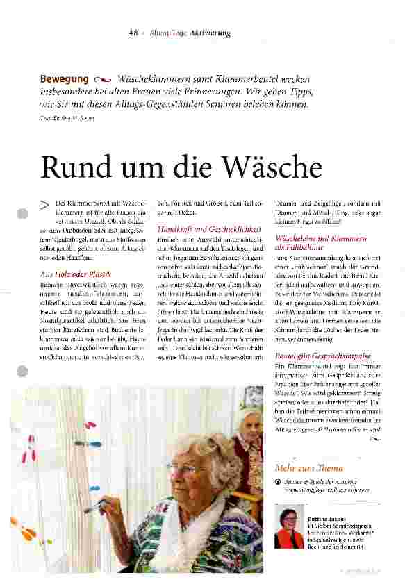 Vorschauseite 1: Rund um die Wäsche