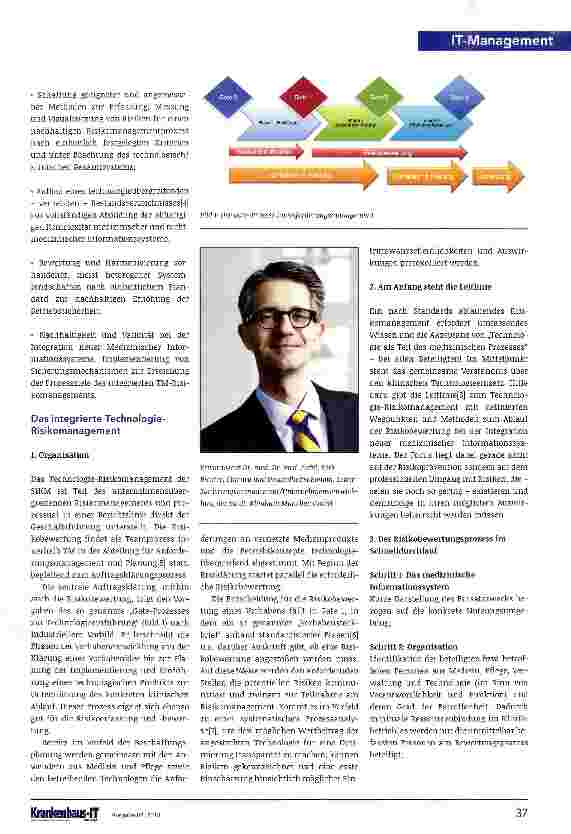 Vorschauseite 2: Eine Sanierung erfolgreich auf den Weg bringen Medizin und Informationstechnologie verschmelzen - das integrierte Risikomanagement installieren Teil3