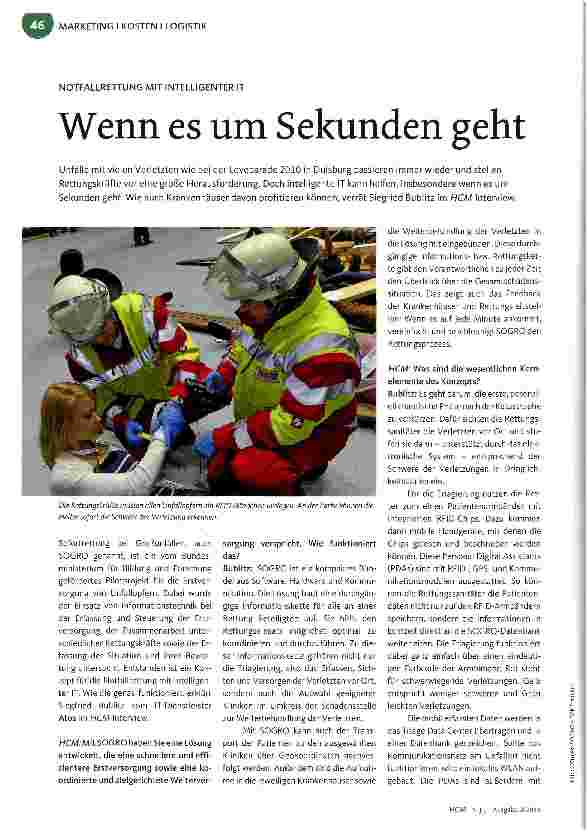 Vorschauseite 1: Wenn es um Sekunden geht