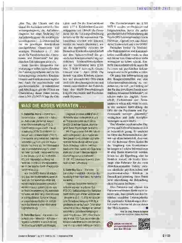 Vorschauseite 2: Patientenschutz gefährdet