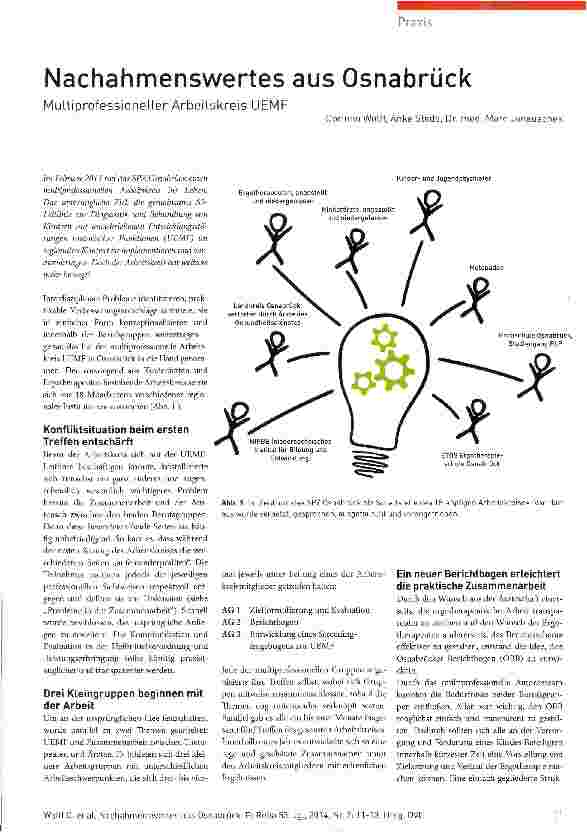 Vorschauseite 1: Nachahmenswertes aus Osnabrück