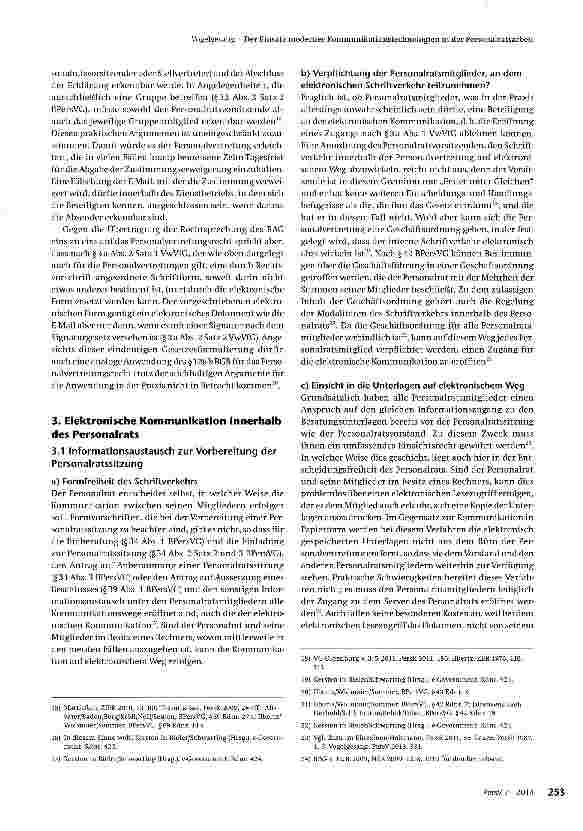 Vorschauseite 3: Der Einsatz moderner Kommunikationstechnologien in der Personalratsarbeit