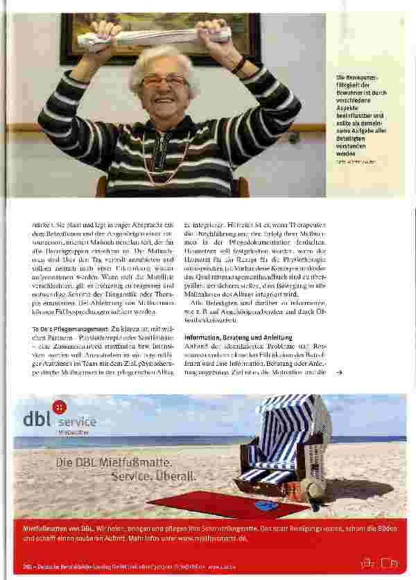 Vorschauseite 2: Mehr Mut zur Bewegung