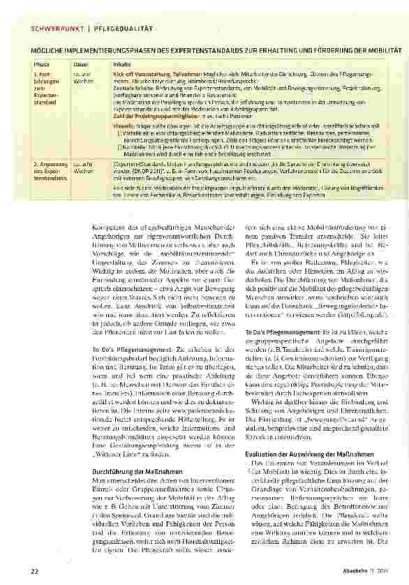 Vorschauseite 3: Mehr Mut zur Bewegung