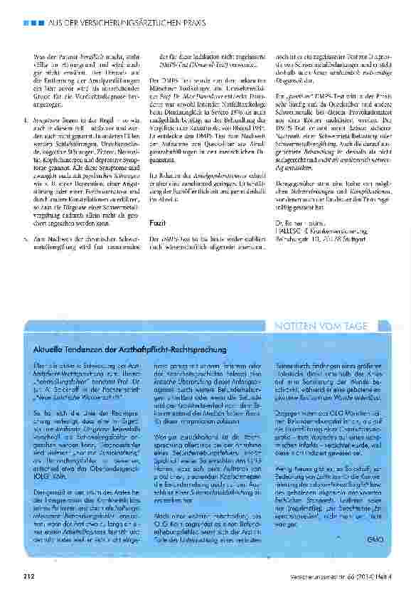 Vorschauseite 3: Diagnostik und Therapie einer vermeintlichen Quecksilberund Bleibelastung mit DMPS