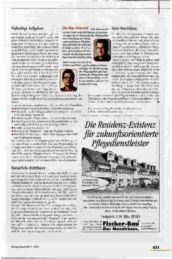 Vorschauseite 3: Fachexperten sind gefragtFeststellung von Pflegebedürftigkeit
