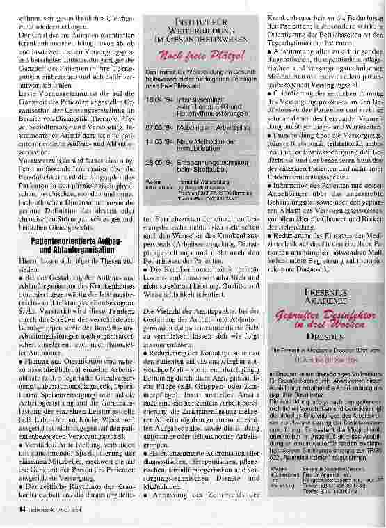 Vorschauseite 2: Patientenorientierte Krankenhausorganisation Abläufe und Prozesse im Krankenhaus