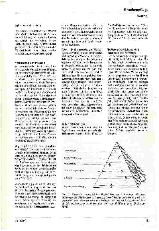 Vorschauseite 6: Modelle des Menschen und der Pflege 1. Folge: Erklärungsversuche zur menschlichen Persönlichkeit