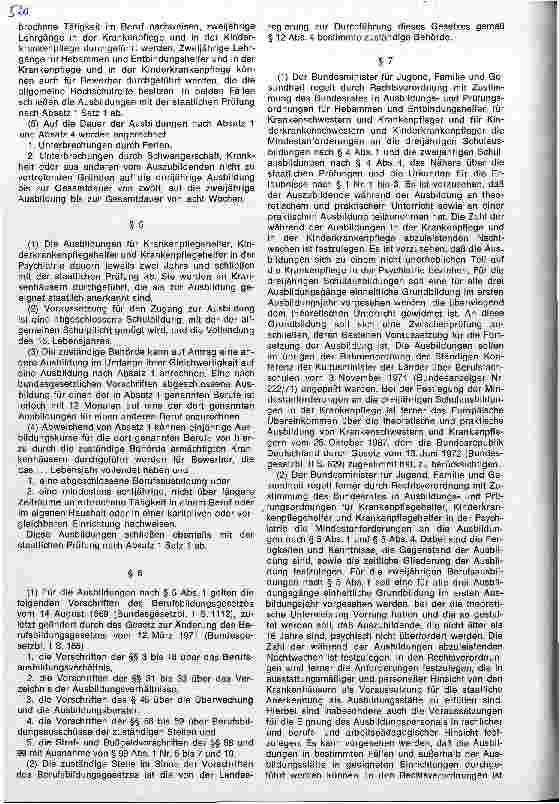 Vorschauseite 2: Entwurf eines Gesetzes über nichtärztliche Heilberufe in der Geburtshilfe u. in der Krankenpflege