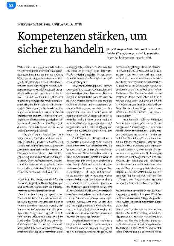 Vorschauseite 1: Kompetenzen stärken, um sicher zu handeln