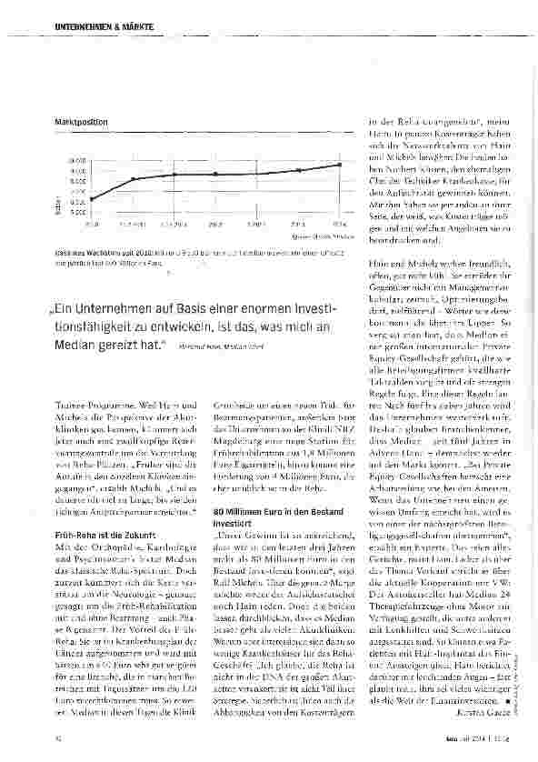 Vorschauseite 3: Von wegen „arme Rena