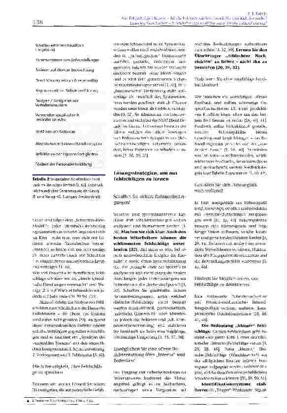 Vorschauseite 3: Aus Fehlschlägen lernen Ist die Intensivmedizin bereit für den Kulturwandel?