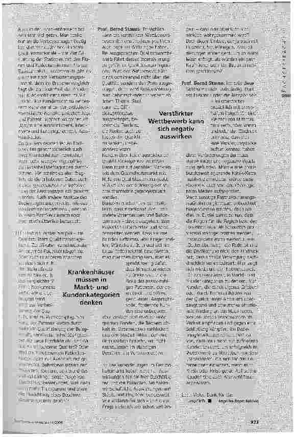 Vorschauseite 3: Es gibt keinen geschützten Raum mehrAnpassung und Wandlung der Krankenhäuser werden zur Daueraufgabe