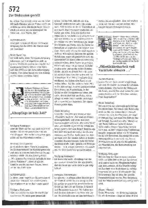 Vorschauseite 2: Altenheim: Geschäft oder Barmherzigkeit?