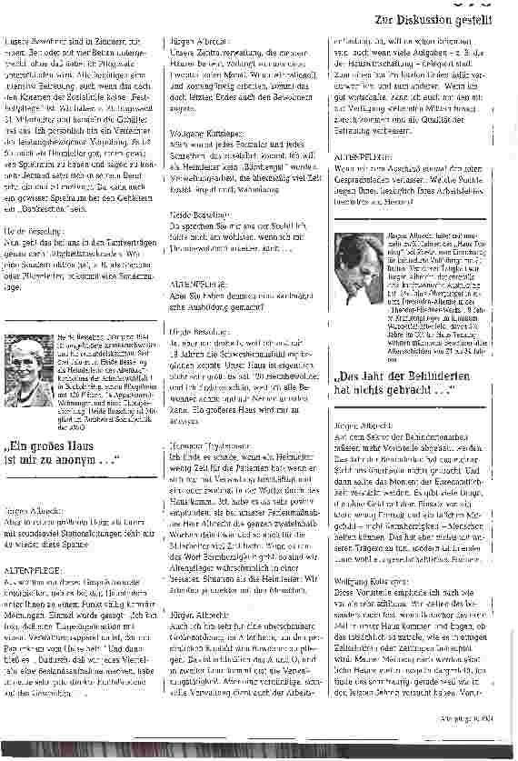 Vorschauseite 3: Altenheim: Geschäft oder Barmherzigkeit?