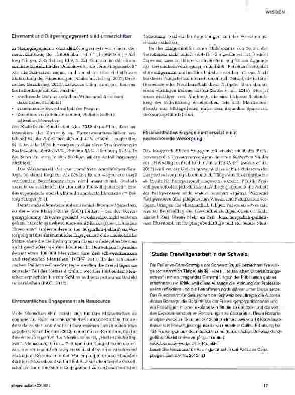 Vorschauseite 2: Das Potenzial des ehrenamtlichen Engagements