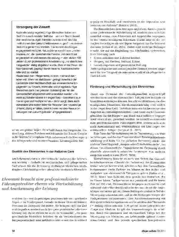 Vorschauseite 3: Das Potenzial des ehrenamtlichen Engagements