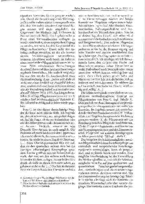 Vorschauseite 2: Aufgaben und Ziele der Sektion „Forschungsmethoden der Deutschen Gesellschaft für Pflegewissenschaft e.V. (DGP): Was sind Voraussetzungen und wie kann es effektiv weitergehen?