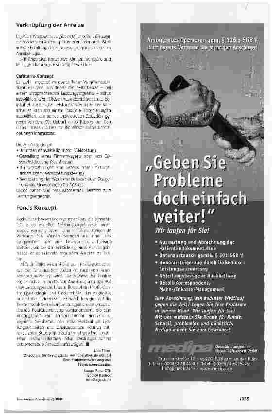 Vorschauseite 4: Leistung soll sich wieder lohnenImplementierungeines Anreizsystems vor dem Hintergrund neuer Organisationsstrukturen