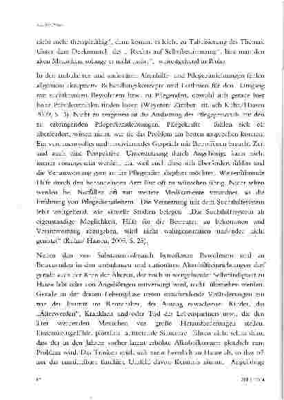 Vorschauseite 5: „SUCHT IM ALTER - SCHWER ZU SEHEN, LANGE ZEIT ÜBERSEHEN