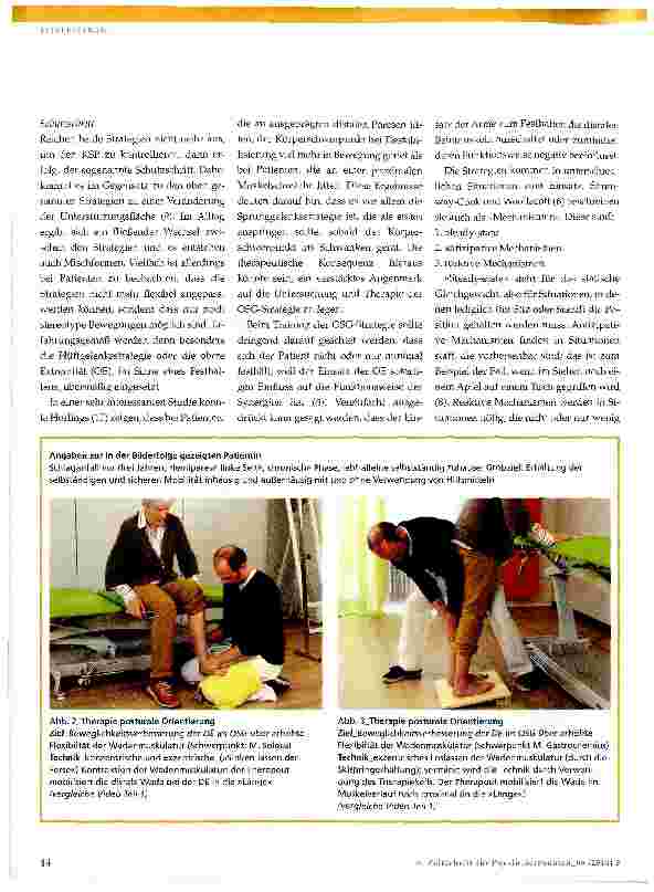 Vorschauseite 3: Posturale Kontrolle