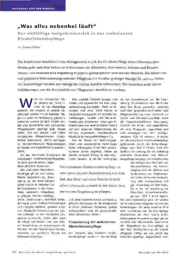 Vorschauseite 1: Was alles nebenbei läuft