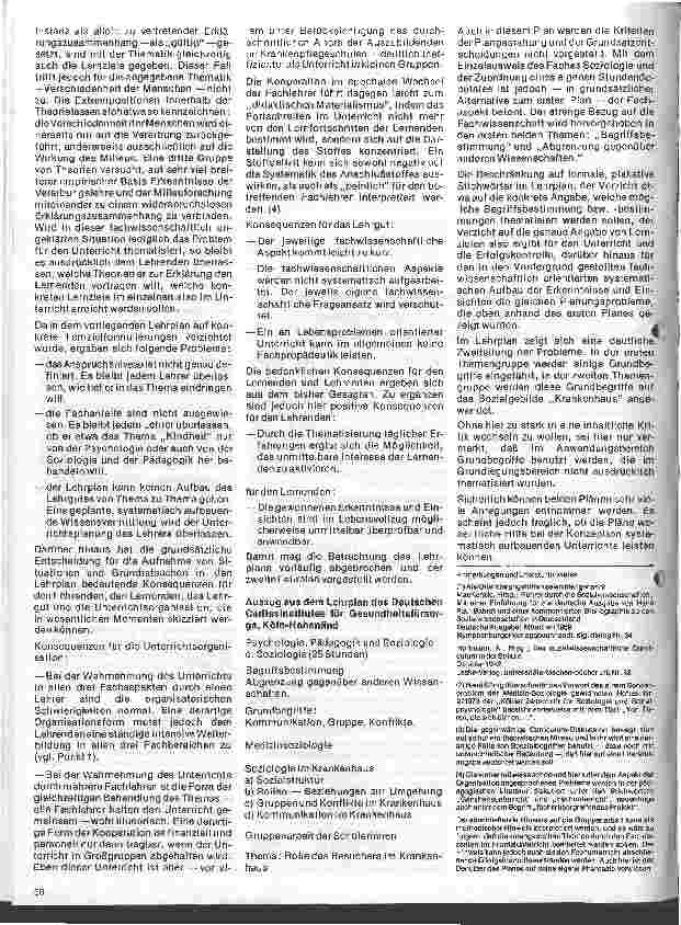 Vorschauseite 3: Sozialwissenschaftliche Aspekte 1. Folge: Soziologie im Unterricht