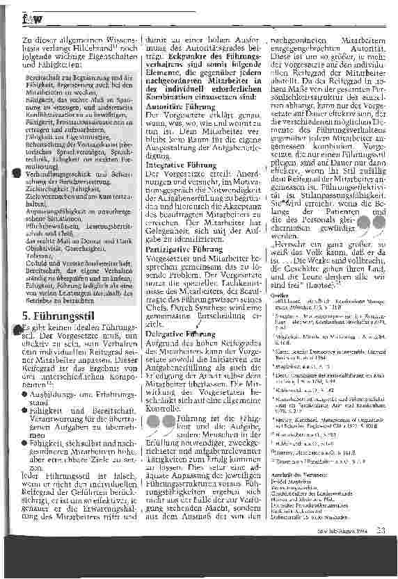 Vorschauseite 5: Führungseffektivität im Krankenhaus Gedanken und Anmerkungen zu einem uralten Thema