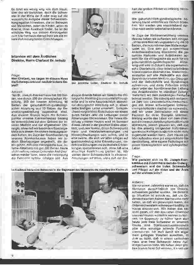 Vorschauseite 5: Das St. Joseph-Krankenhaus I in Berlin-Tempelhof