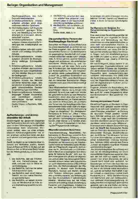 Vorschauseite 3: Das Krankenhaus als Miniaturgesellschaft Das Konzept der Organisationskultur alsRoot-Metaphor zwischen Pflegequalität und Pflegeleistung